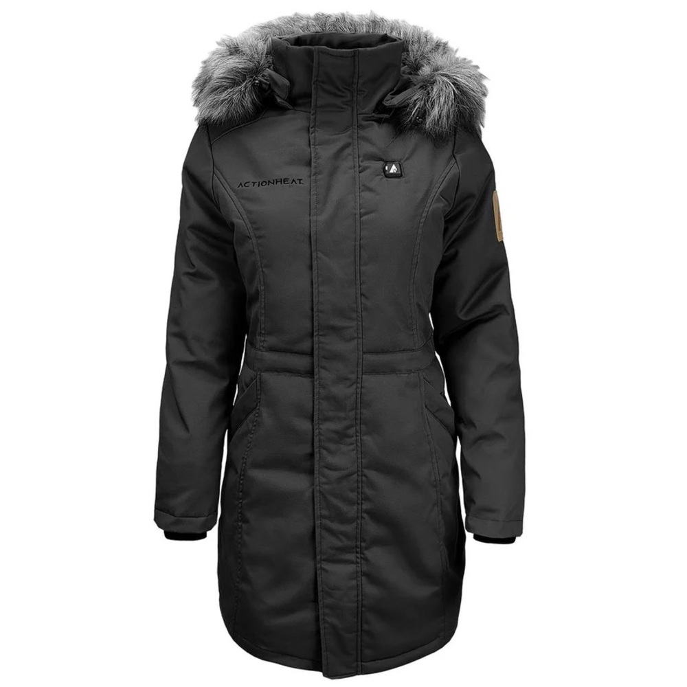 Women's Black Insulated Puffer Jacket
